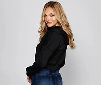 Cute And Casual Zip-Up Hoodie