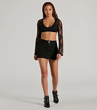 The Mood Long Sleeve Lace Bolero