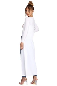 Fresh Is More Knit Duster