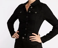 Effortless Everyday Basic Denim Jacket