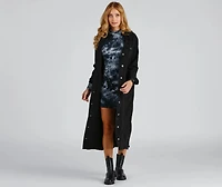 Effortless And Edgy Vibes Denim Jacket