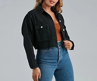 Keep It Chill Relaxed Denim Jacket