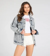 Easy Like Oversized Denim Jacket