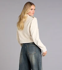 Cool Factor Faux Suede Moto Jacket