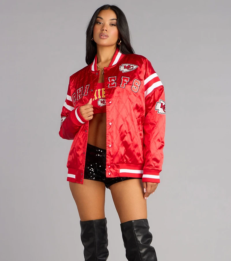 Ultra Game NFL Kansas City Chiefs Bomber Jacket