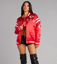 Ultra Game NFL Kansas City Chiefs Bomber Jacket