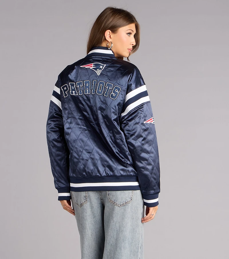 Ultra Game NFL New England Patriots Bomber Jacket