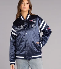 Ultra Game NFL New England Patriots Bomber Jacket