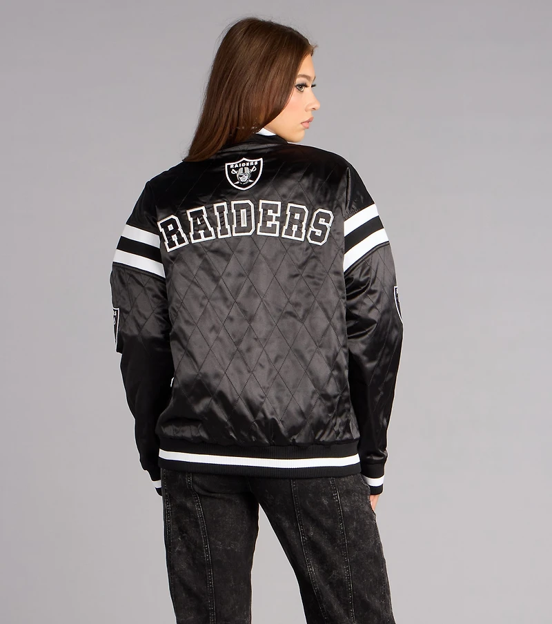 Ultra Game NFL Las Vegas Raiders Bomber Jacket