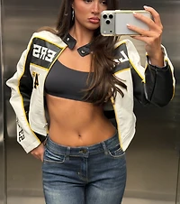 Ultra Game NBA Lakers Moto Jacket