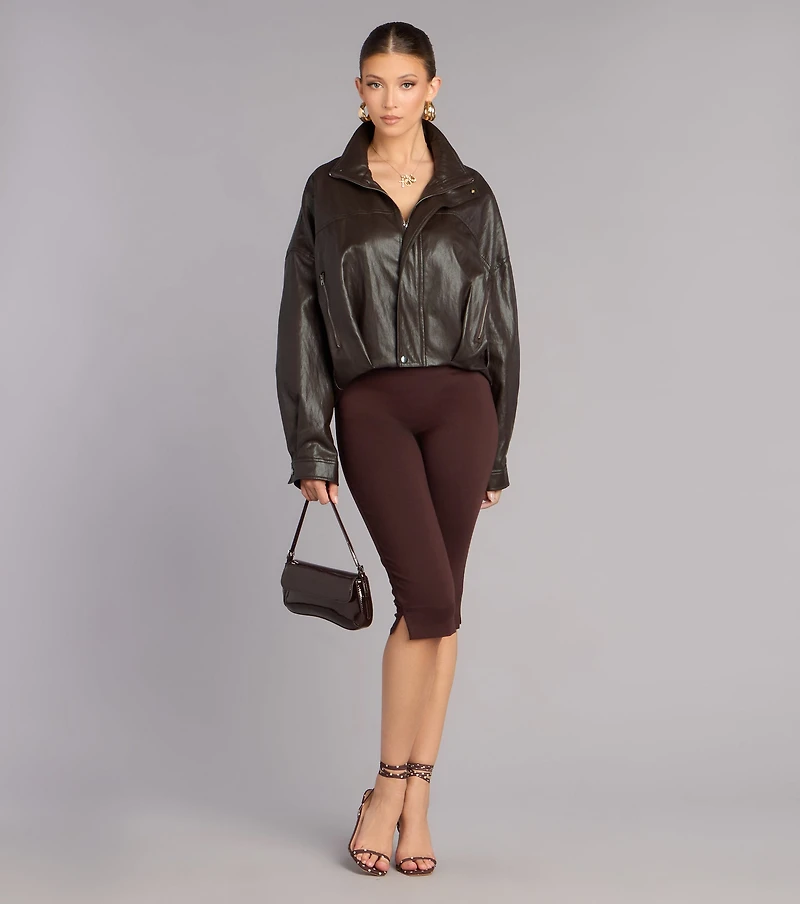 Downtown Cool Bomber Jacket