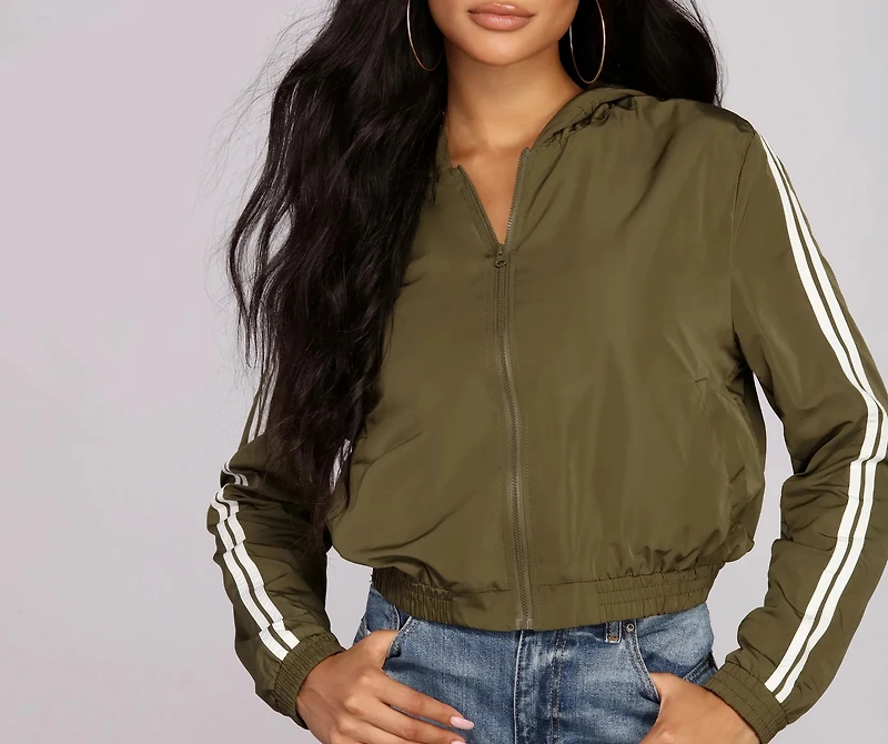 Sporty Stripes Jacket