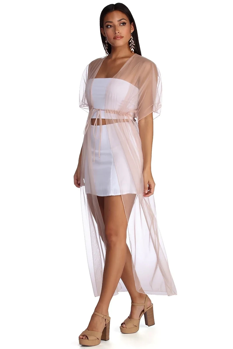 Tulle We Meet Again Duster