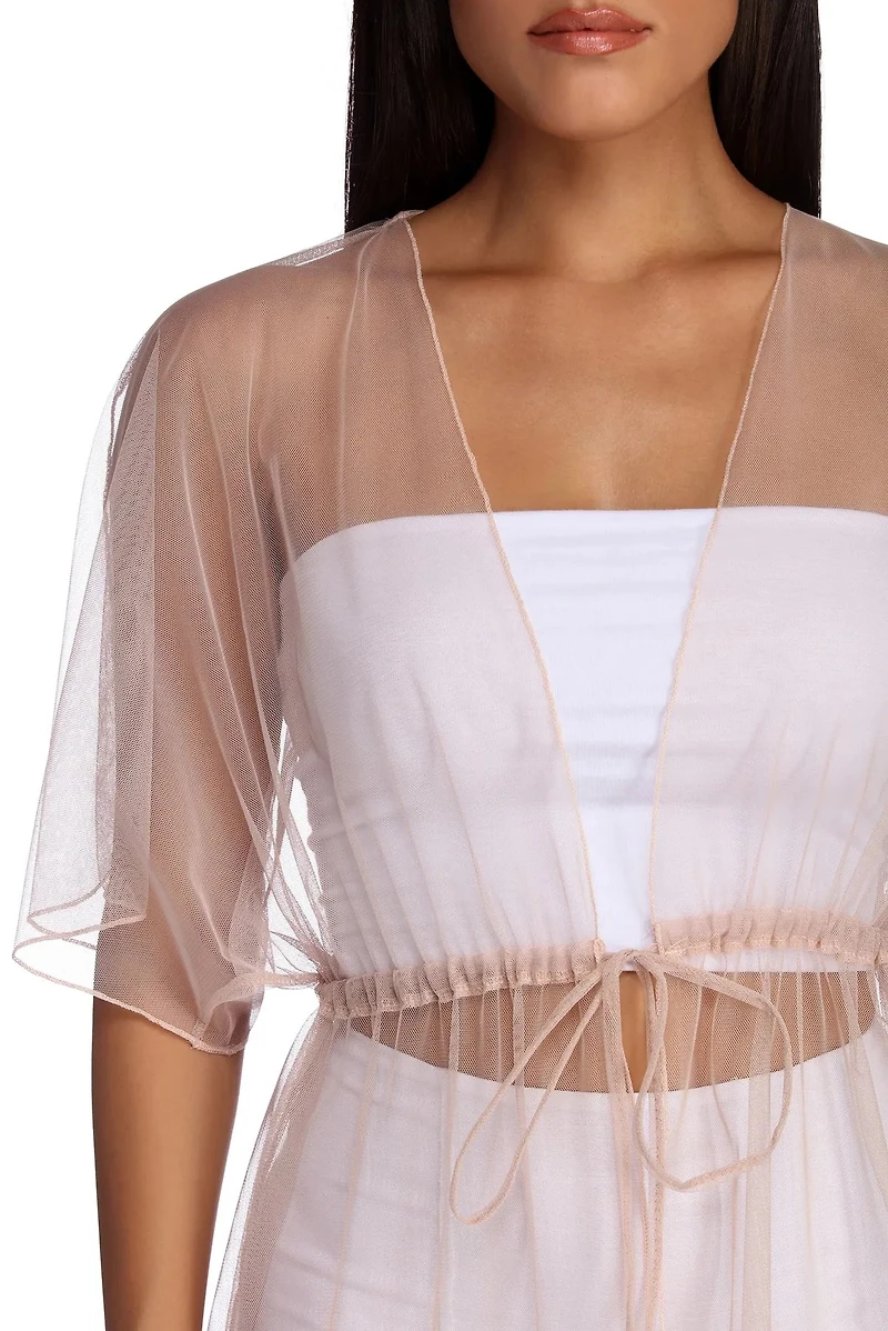Tulle We Meet Again Duster