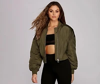 Set It Off Bomber Jacket