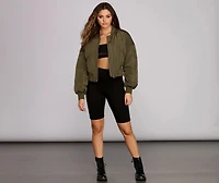 Set It Off Bomber Jacket