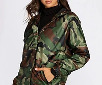 Plain Sight Nylon Longline Jacket
