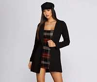Boss Babe Belted Trench