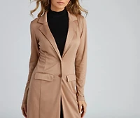 Boss Babe Longline Blazer