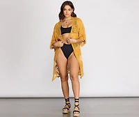 Desert Wanderer Crochet Kimono