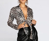 Chic And Fierce Crop Top