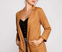 Major Boss Babe Long Line Blazer