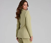 She Means Business Structured Blazer