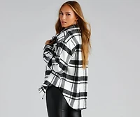 Flannel Weather Plaid Shacket