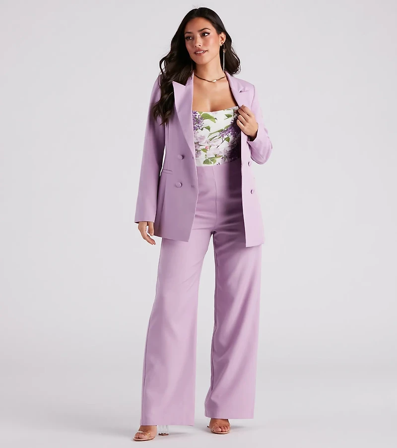 She Means Business Structured Blazer