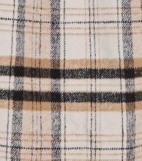 Cozy Layer Plaid Woven Shacket