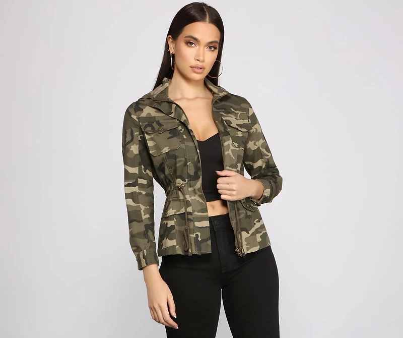 Hidden Attraction Anorak Jacket