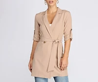 Boss Babe Trench Coat