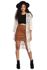 Crochet Babe Lace Kimono