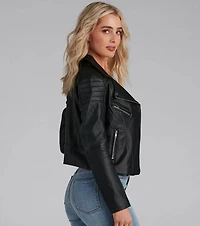 Envy Me Faux Leather Jacket