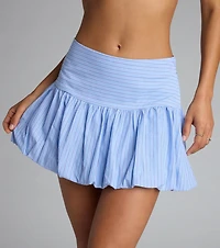 Serving Prep & Sass Bubble Mini Skirt