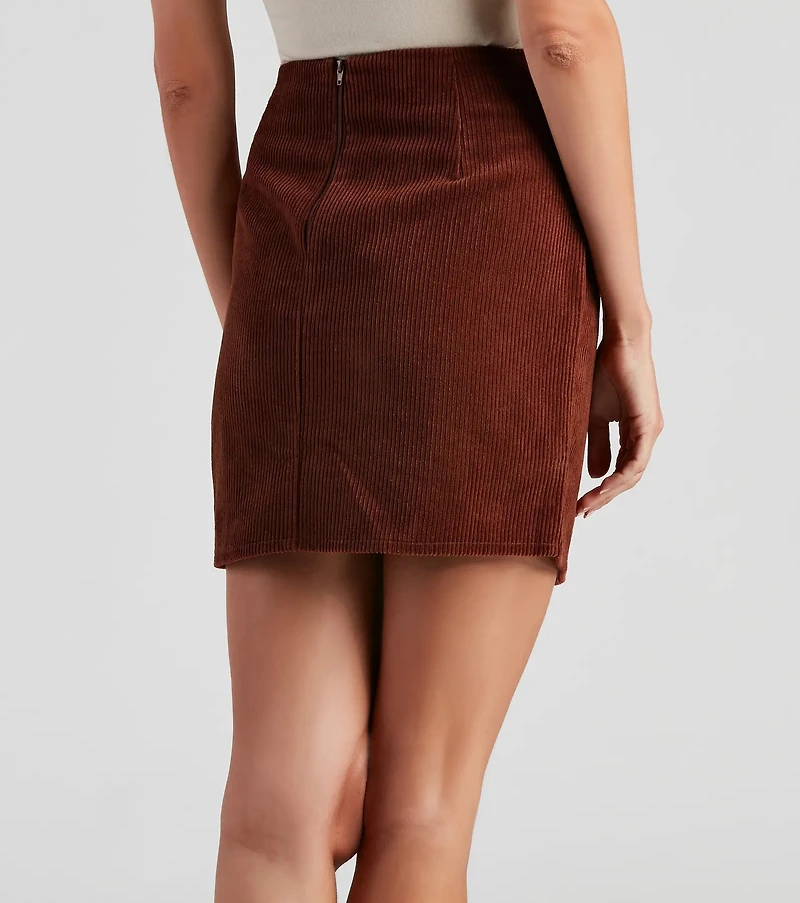 Fall Fave Corduroy Mini Skirt