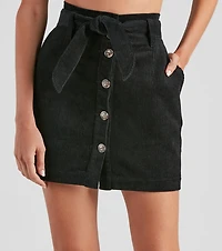 The Mood For Autumn Mini Skirt