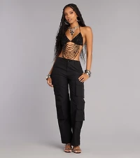 Out For The Day High-Rise Cargo Pants