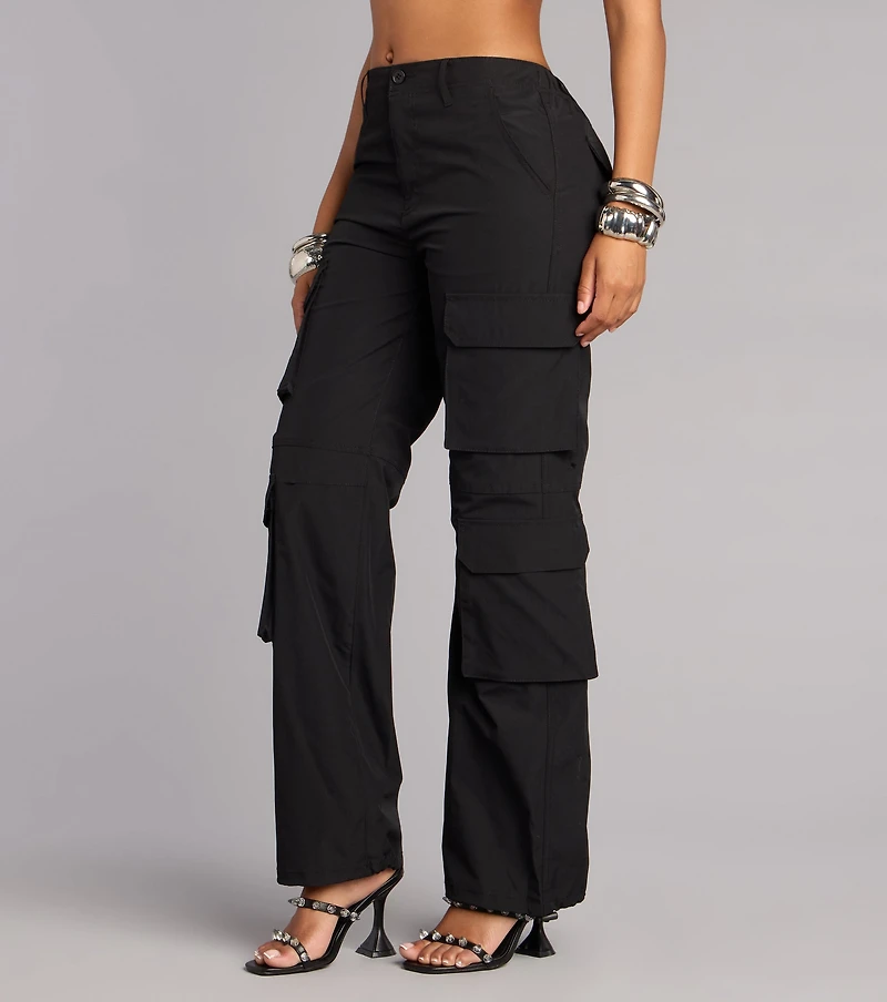 Out For The Day High-Rise Cargo Pants