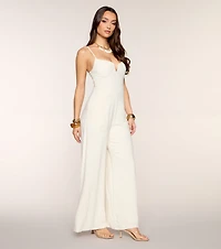 Coast To Cocktails Wide-Leg Jumpsuit