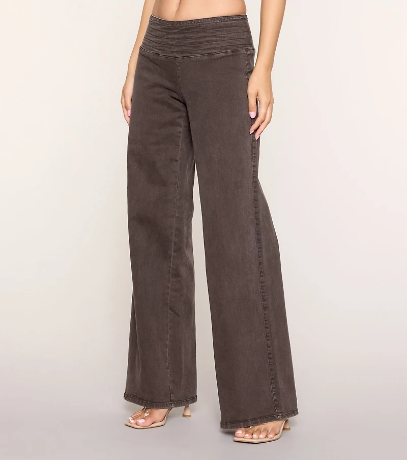 City Plans Wide-Leg Pants