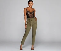 Read It Paperbag Pants