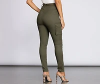 Babe Skinny Cargo Pants