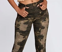 Take Cover Distressed Camo Pants