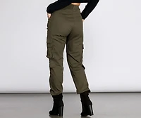Good Vibes Cargo Joggers