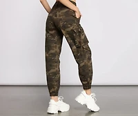 Casual Chic Cargo Jogger Pants