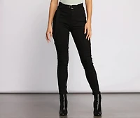 Babe Skinny Cargo Pants