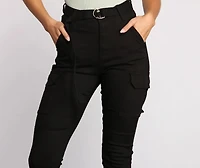 Babe Skinny Cargo Pants