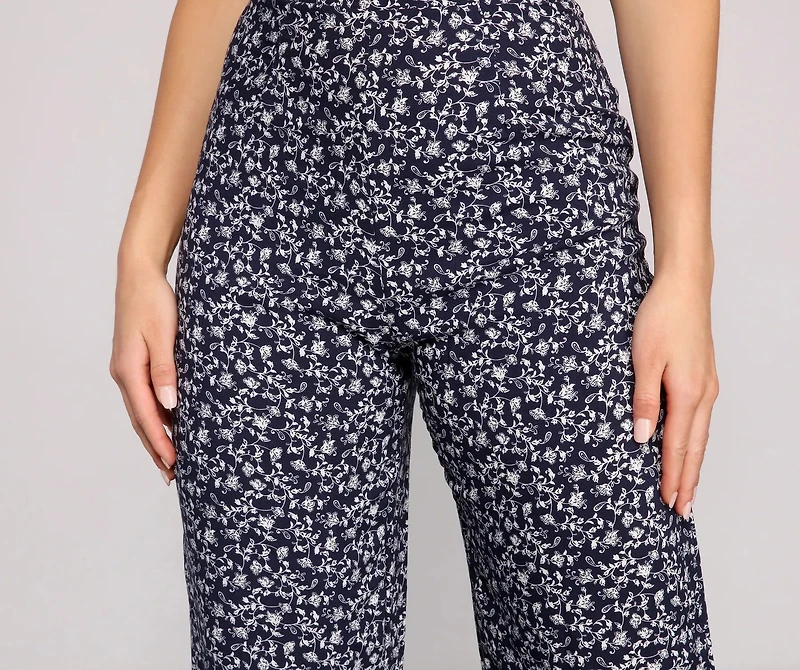 Boho Beauty Wide-Leg Pants