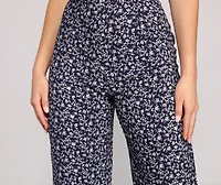 Boho Beauty Wide-Leg Pants